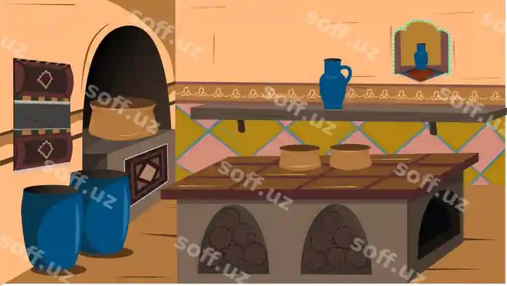 Qadimiy Arabcha oshxona | Old arabic kitchen