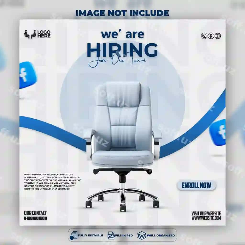 Biz ishga olinyapmiz. Komandamizga qo'shiling. Rekrutmana shabloni dizayni. Biz ishga olinyapmiz. | We are hiring join our team recruitment template design we are hiring