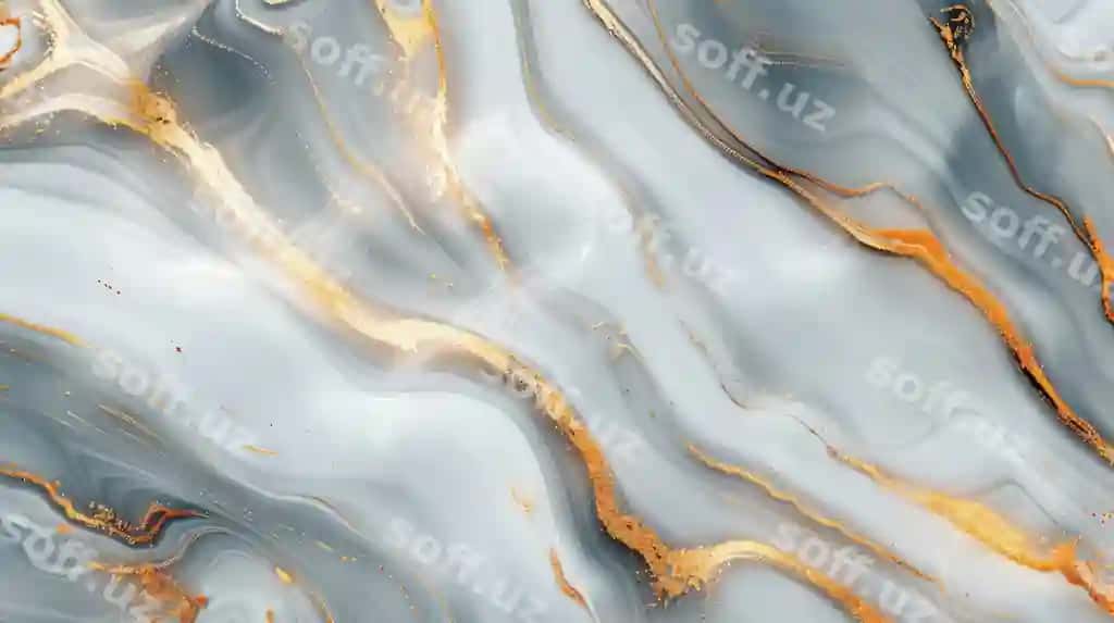 Abstrakt oltin kulrang aylanma marble tekstura orqa fon | Abstract gold grey swirl marble texture background