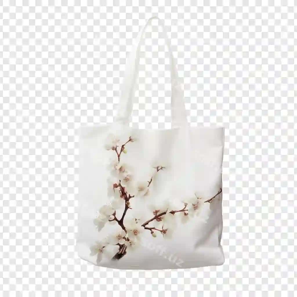 Tote ajraltirilgan shaffof fon | Tote isolated transparent background