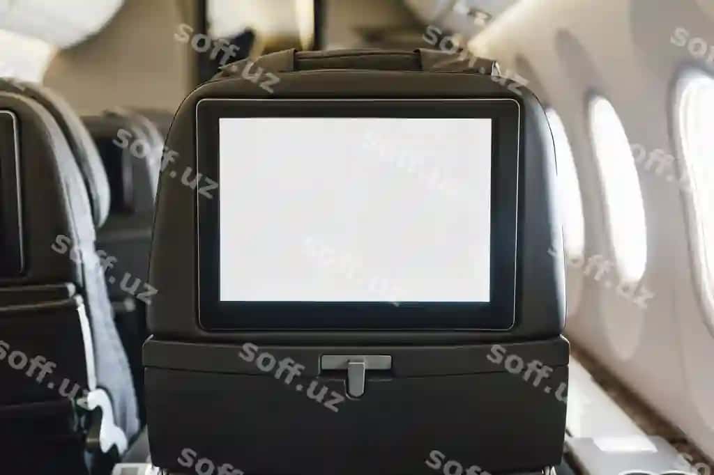 Bo'sh samolyot ekrani | Blank airplane screen