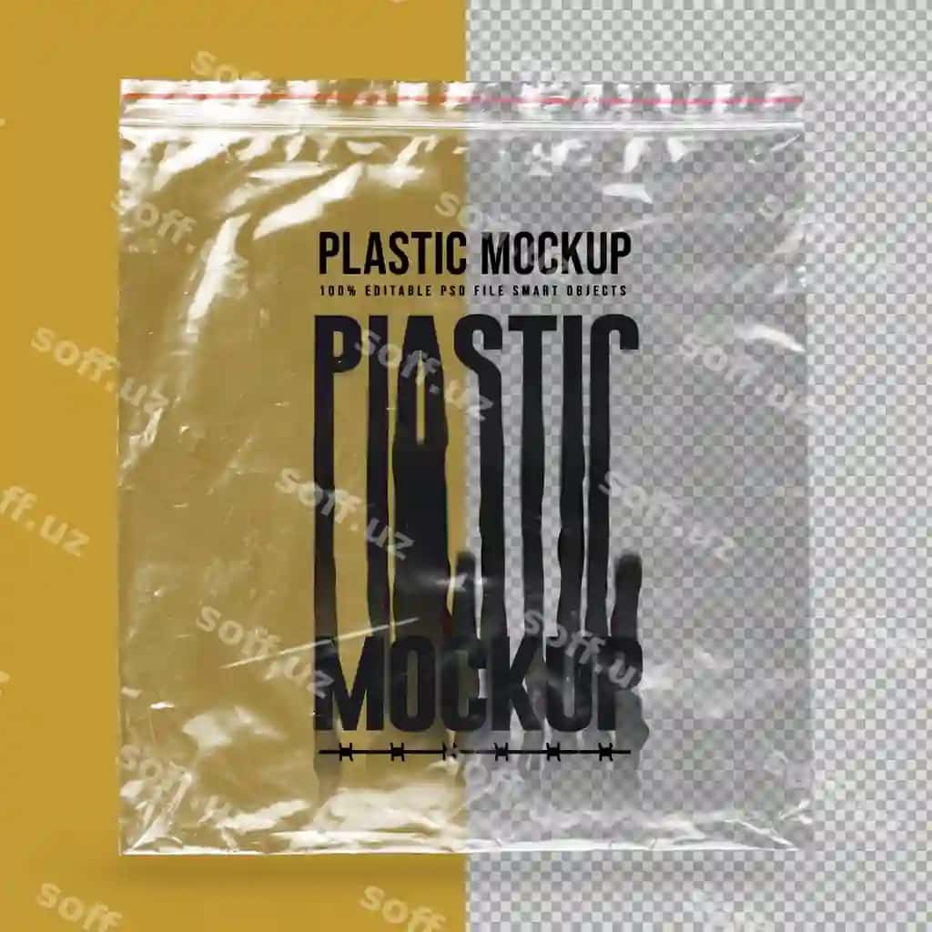 Plastik namuna | Plastic mockup