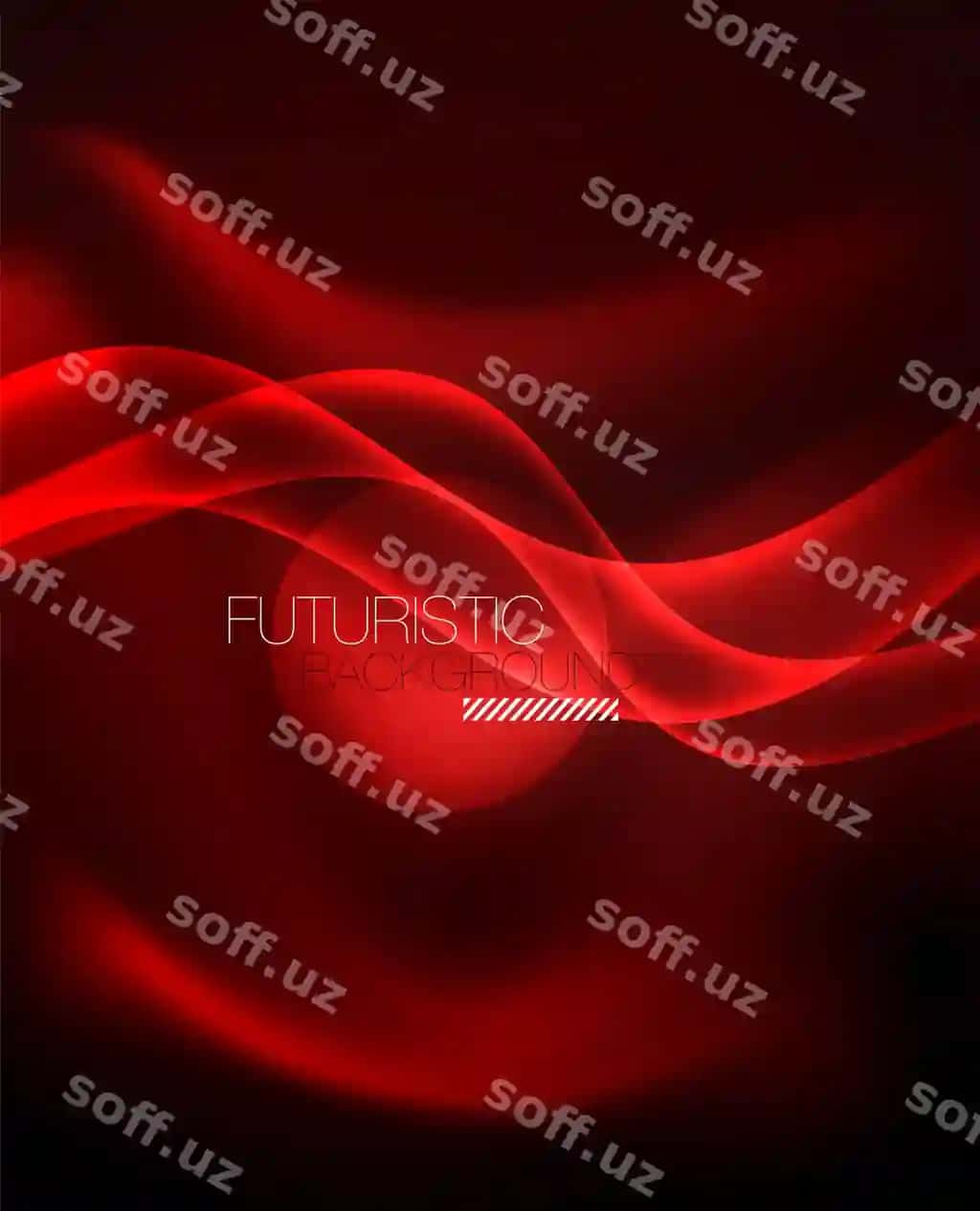 Neon rangli to'lqin chiziqlari abstrakt fon sehrli tekhno kelajakchi | Neon color wave lines abstract background magic techno futuristic