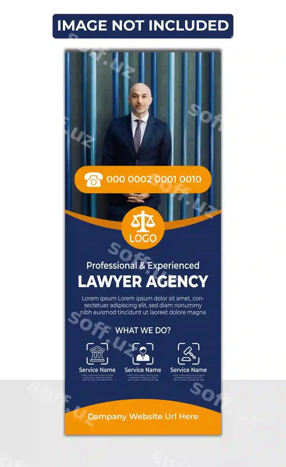 Vektor professional aylanma stend baner shablon dizayni | Vector professional roll up stand banner template design