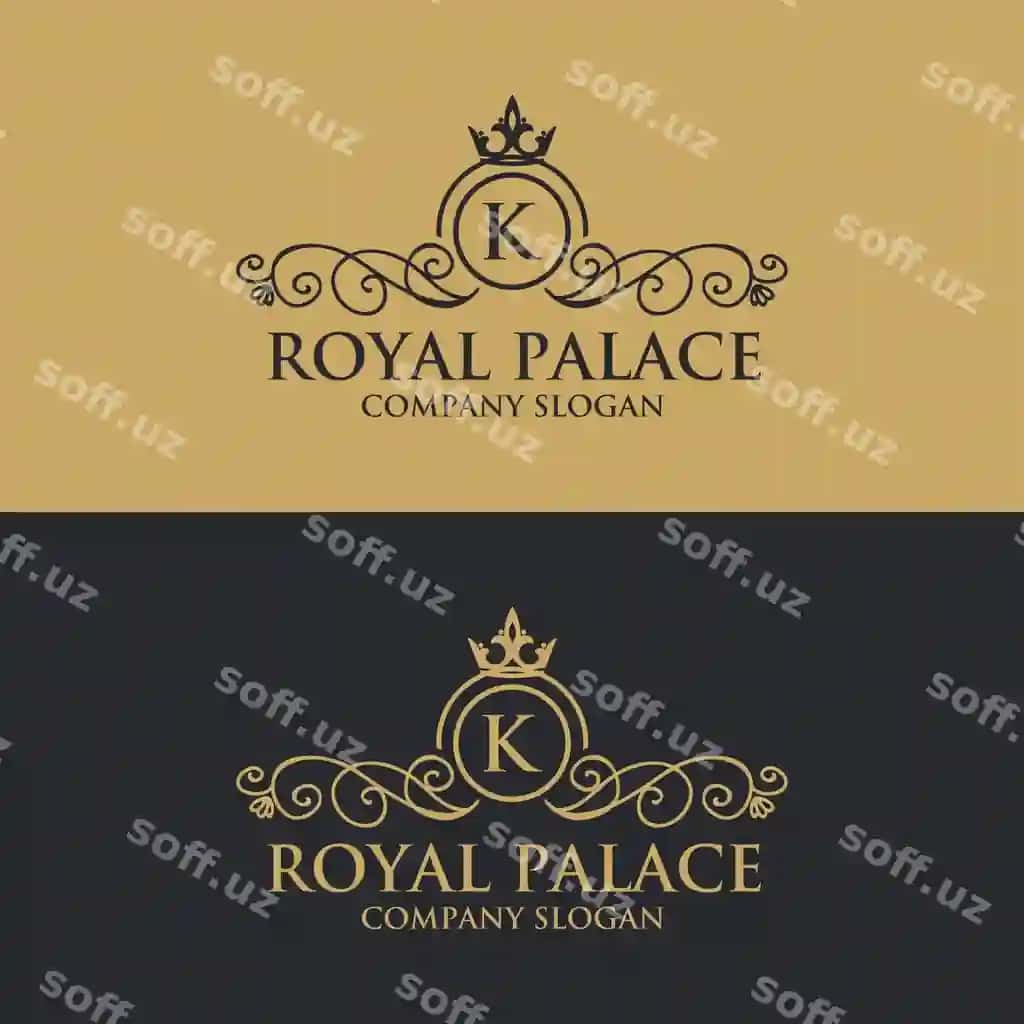 Baholli logo shabloni | Luxury logo template