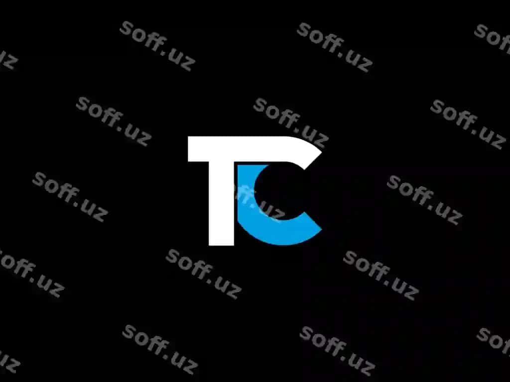 Qora oq logotip TC | Black white logo tc