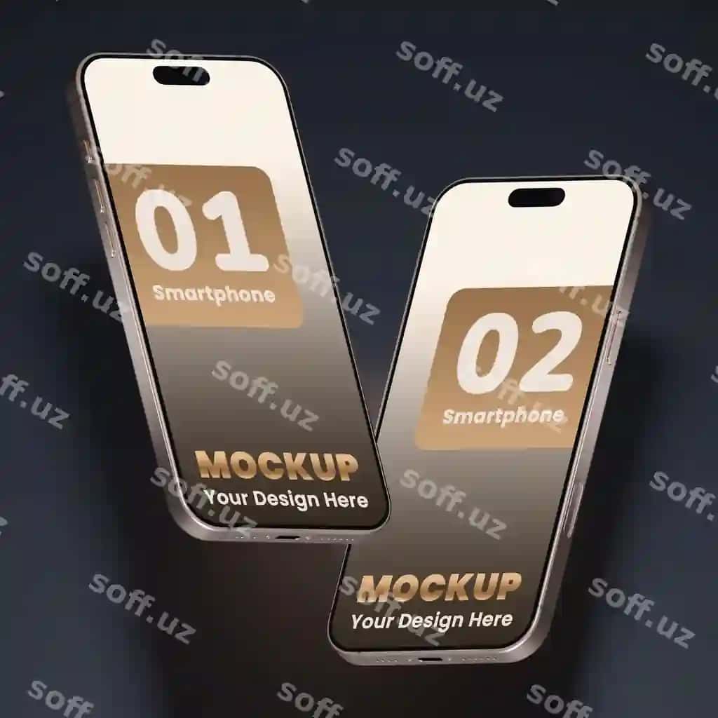 Telefon ekrani namunasi | Phone screen mockup