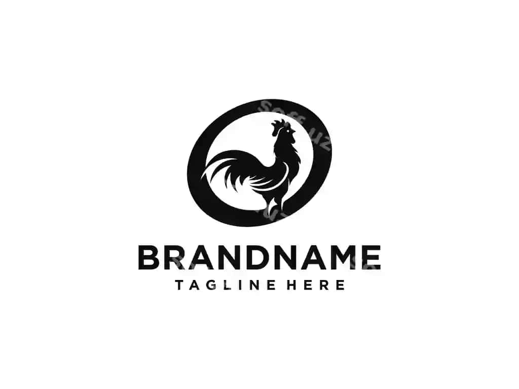 Ajoyib koko logotip dizayni vektor koko tovuq logotip dizayni | Amazing rooster logo design vector rooster chicken logo design