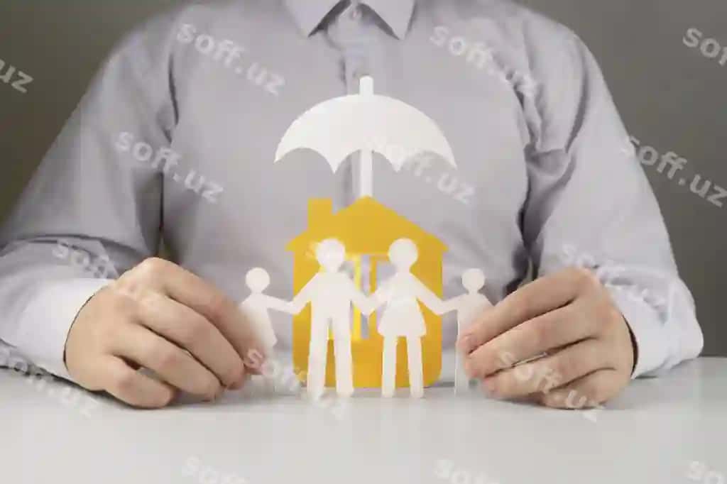 Hayot sug'urtasi konsepsiyasi detallangan ko'rinish | Life insurance concept close up
