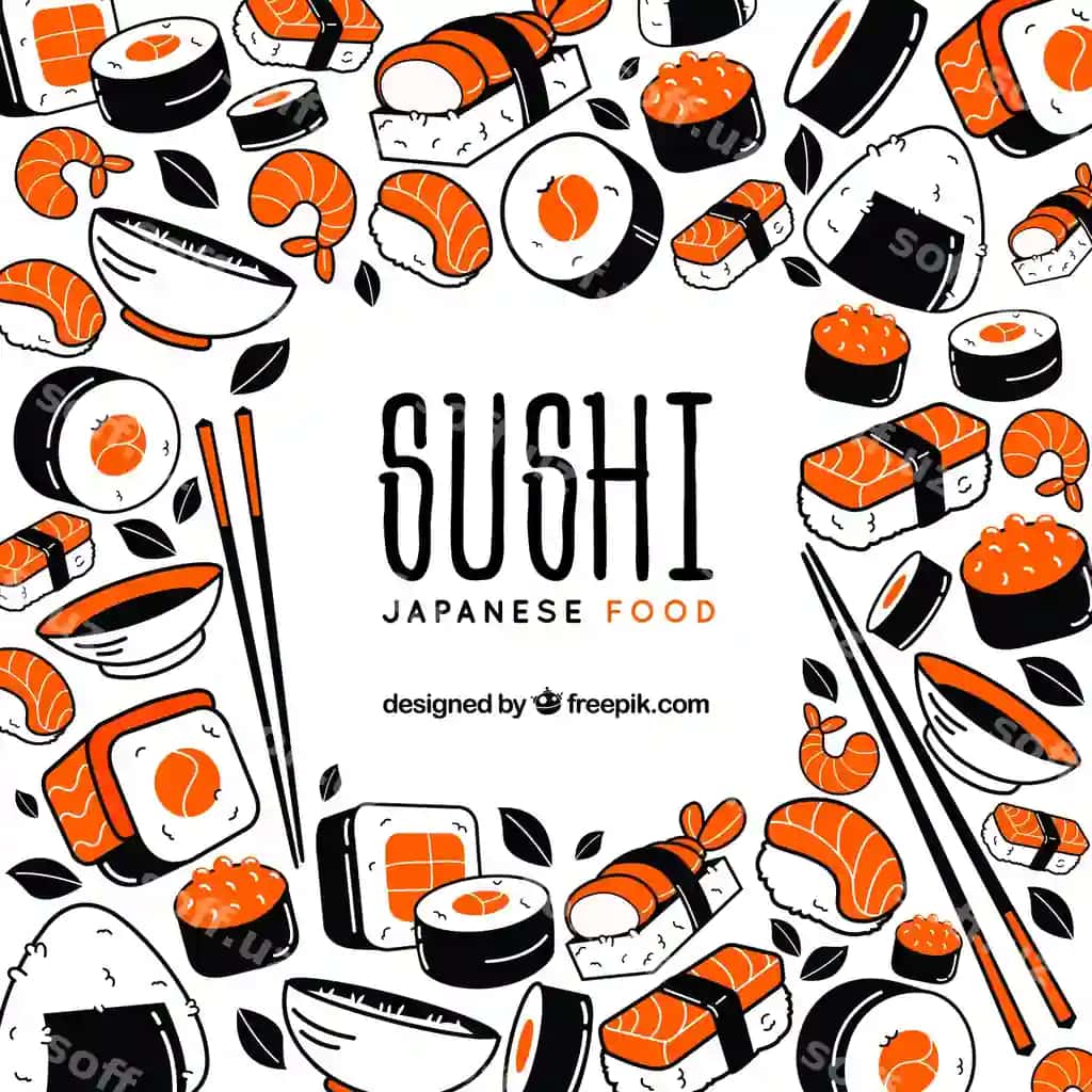 Sushi fon | Sushi background