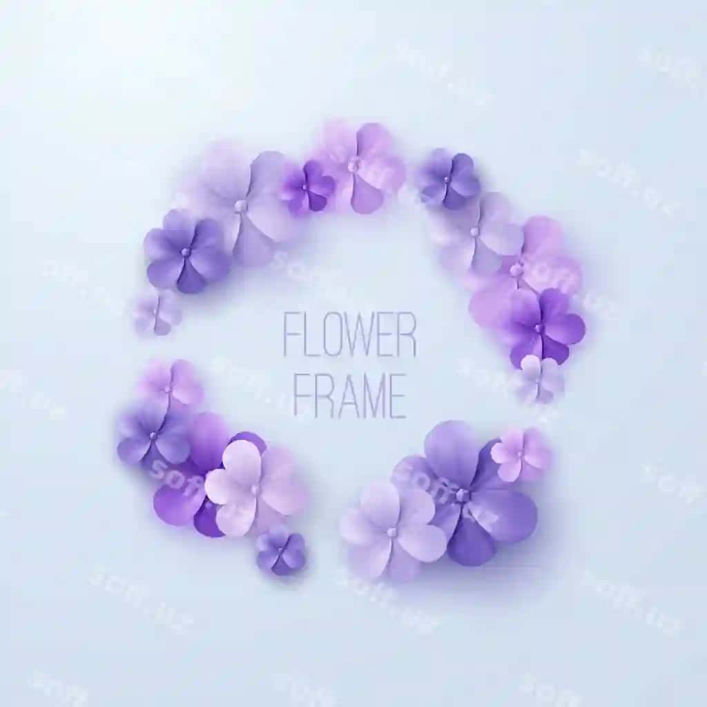 Vintaj gulli ramka | Vintage floral frame