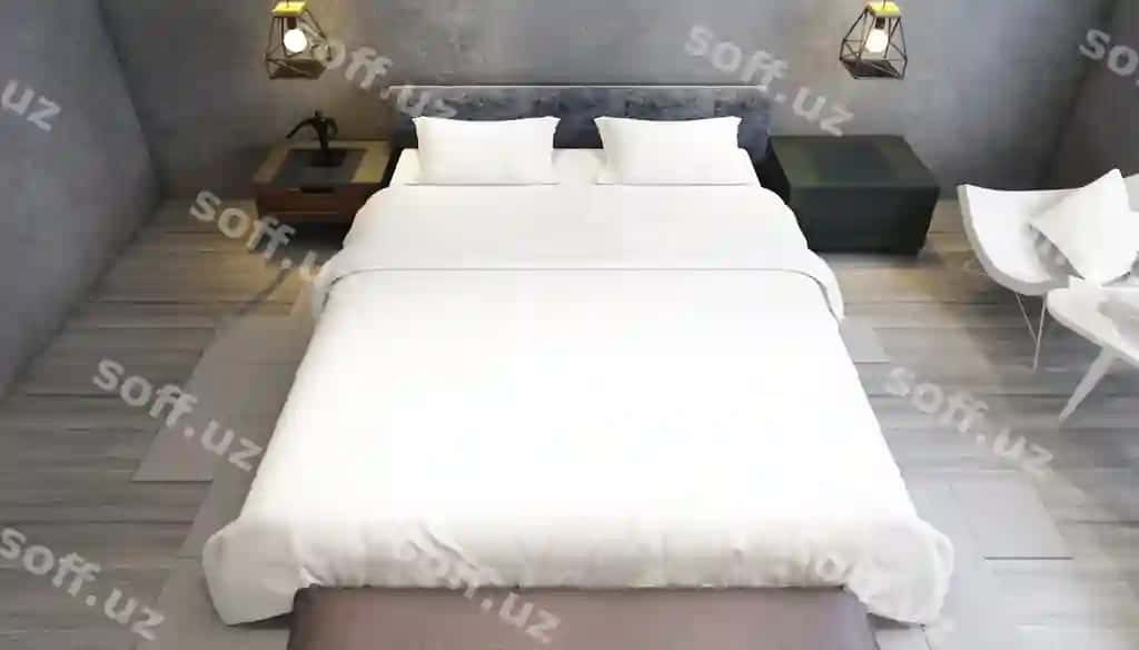 Realistik zamonaviy ikilik uy meblelar bilan | Realistic modern double bedroom with furniture