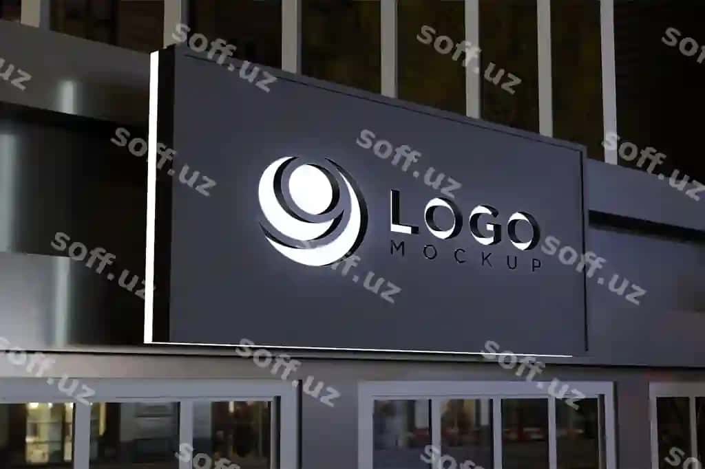 Belgi do'kon oq neon yorqinligi | Sign store white light neon
