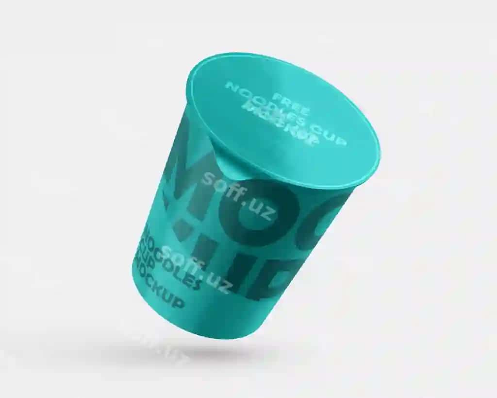 Nane yashili stakanchik ki yozilgan bepul mockup mockup psd | Mint green cup that says free mockup mockup psd