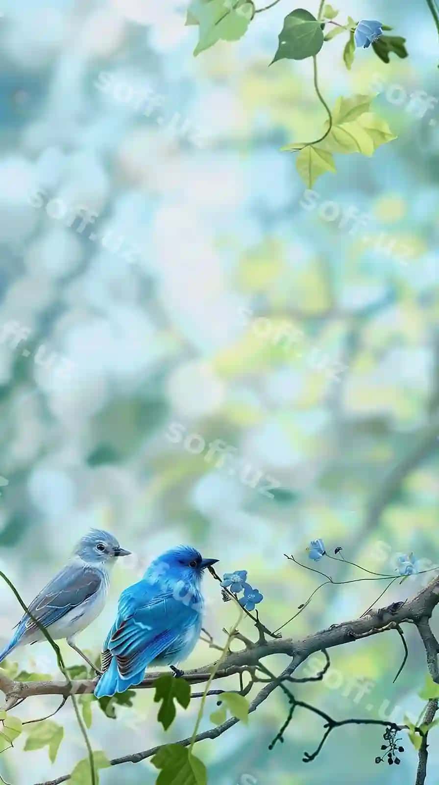 Ikki parat chuqur bolalar kitobi | Two birds nest kids book