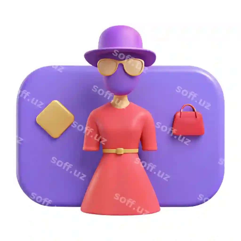 Qiz bola binafshe rangli bosh o'yin, qizil kiyim, hamcha bilan. | Doll with purple hat red dress with purse it