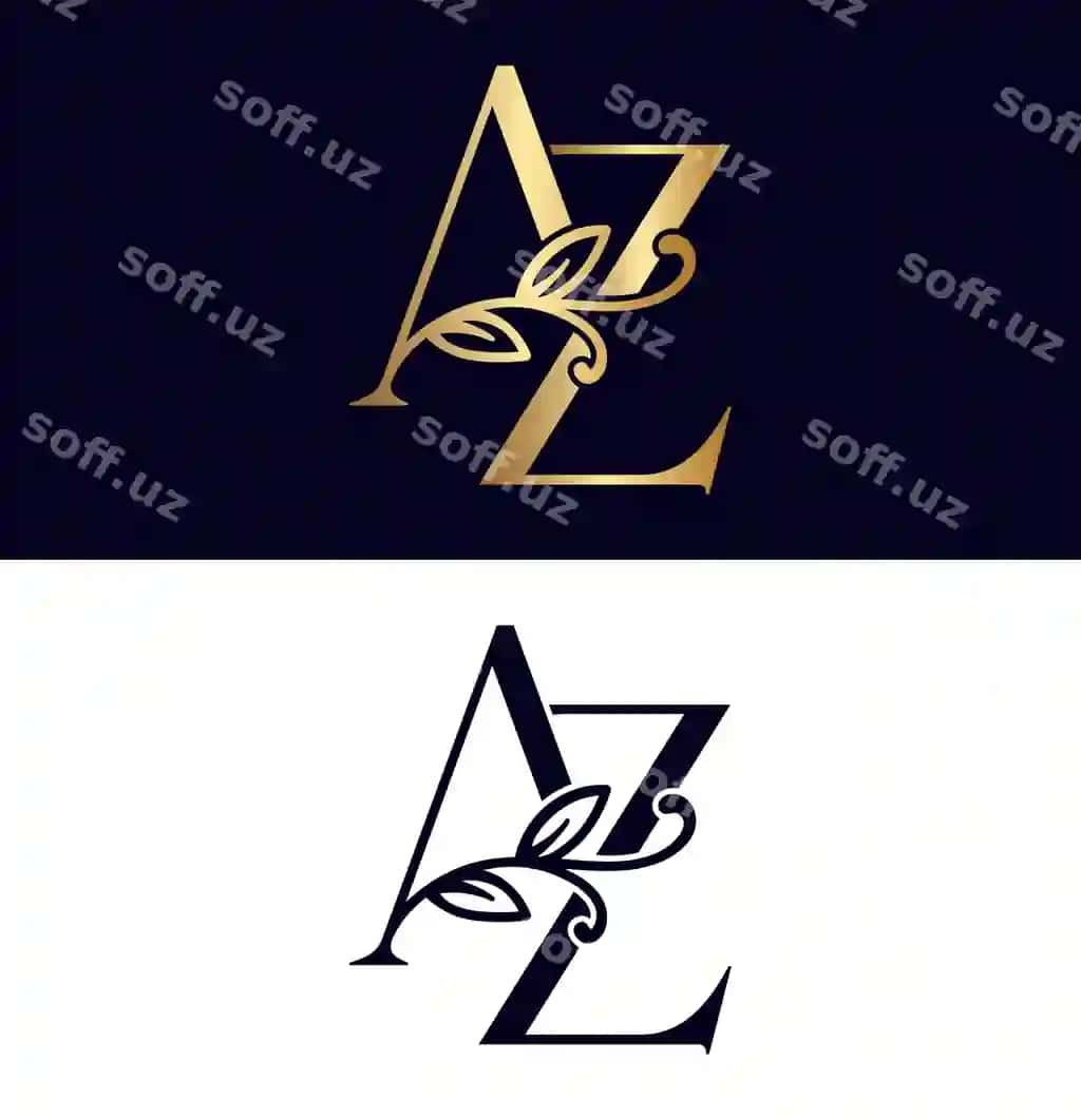 Gulli logotip brend dizaynida | Floral logo az brand design