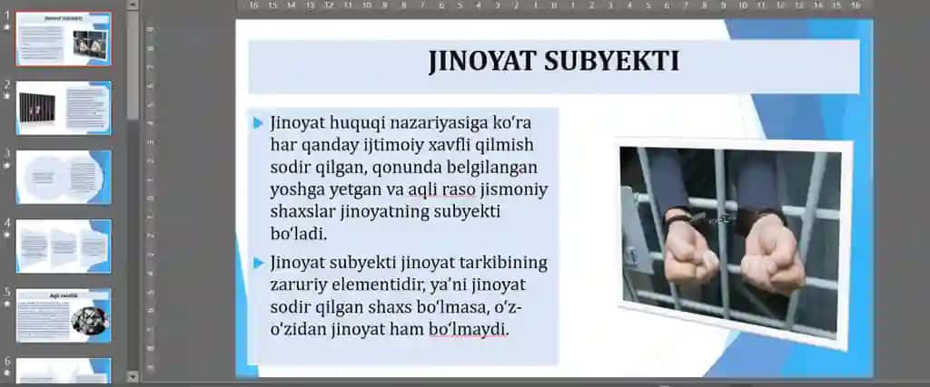 jinoyat huquqi subyekti