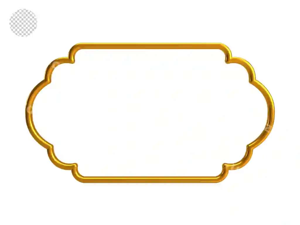 Dekorativ islam ramasi oltin ramka dekorativ ramka ramka me'morchilik | Decorative islamic frame golden frame decorative frame frame architecture