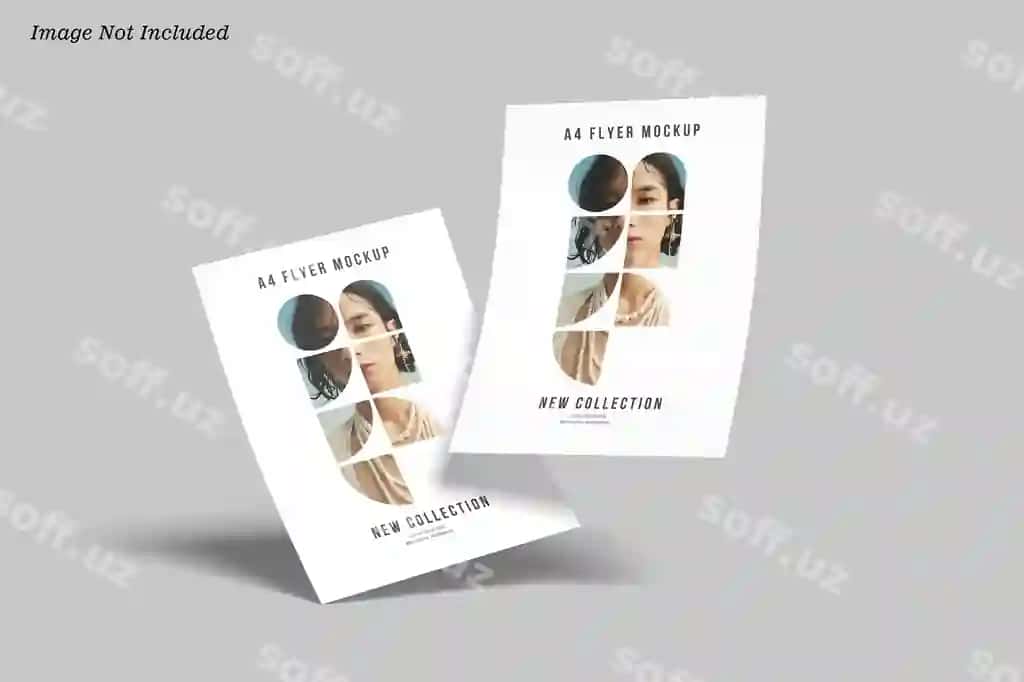 A4 flyer mockup | A4 flyer mockup
