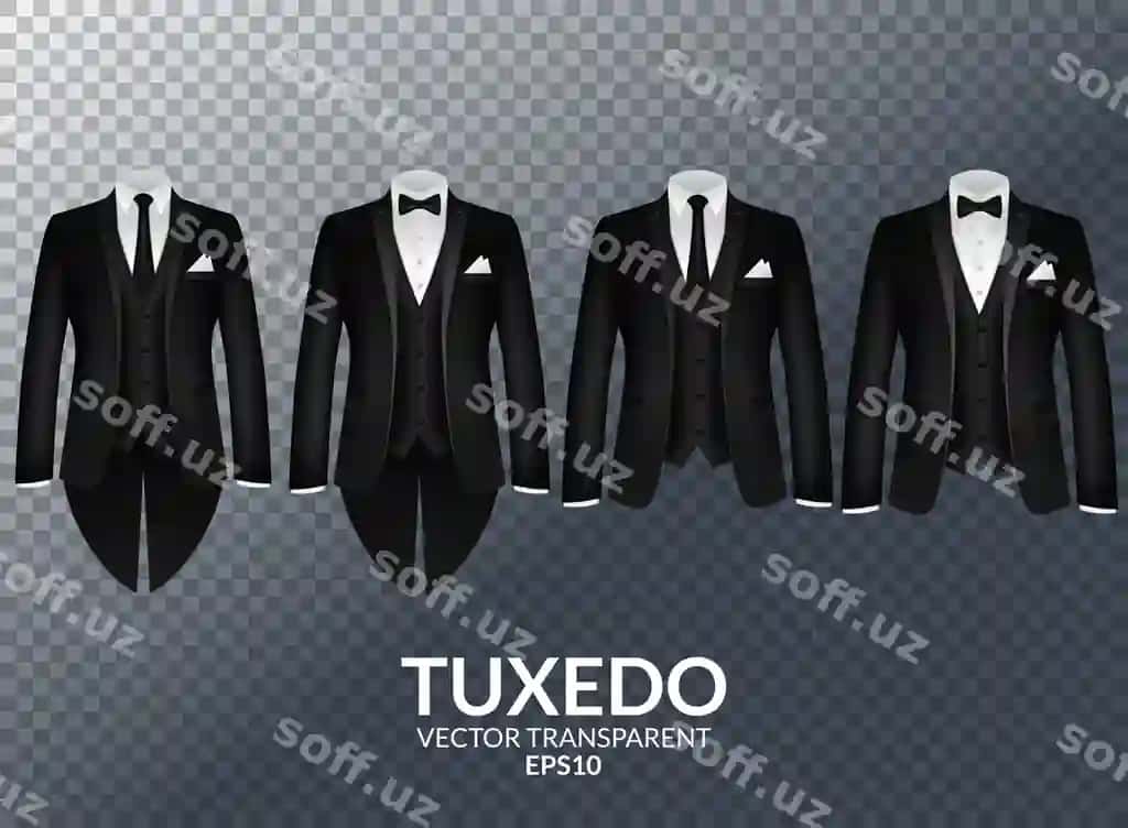 Tuxedo ip stilli kostyum | Tuxedo bow stylish suit
