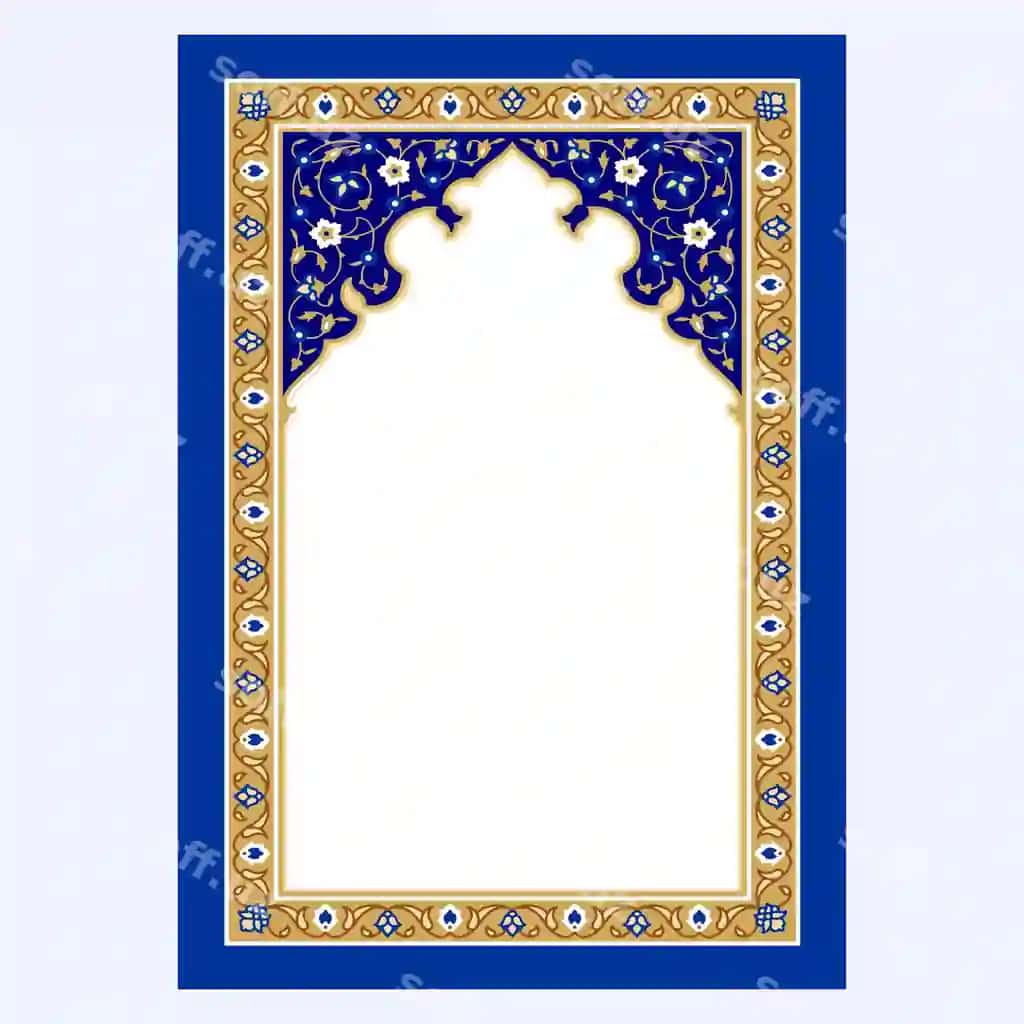 Islomiy ramka chetlar an'anaviy arab stili islomiyga mos keluvchi | Islamic frame border traditional arabic stlyle suitable islamic