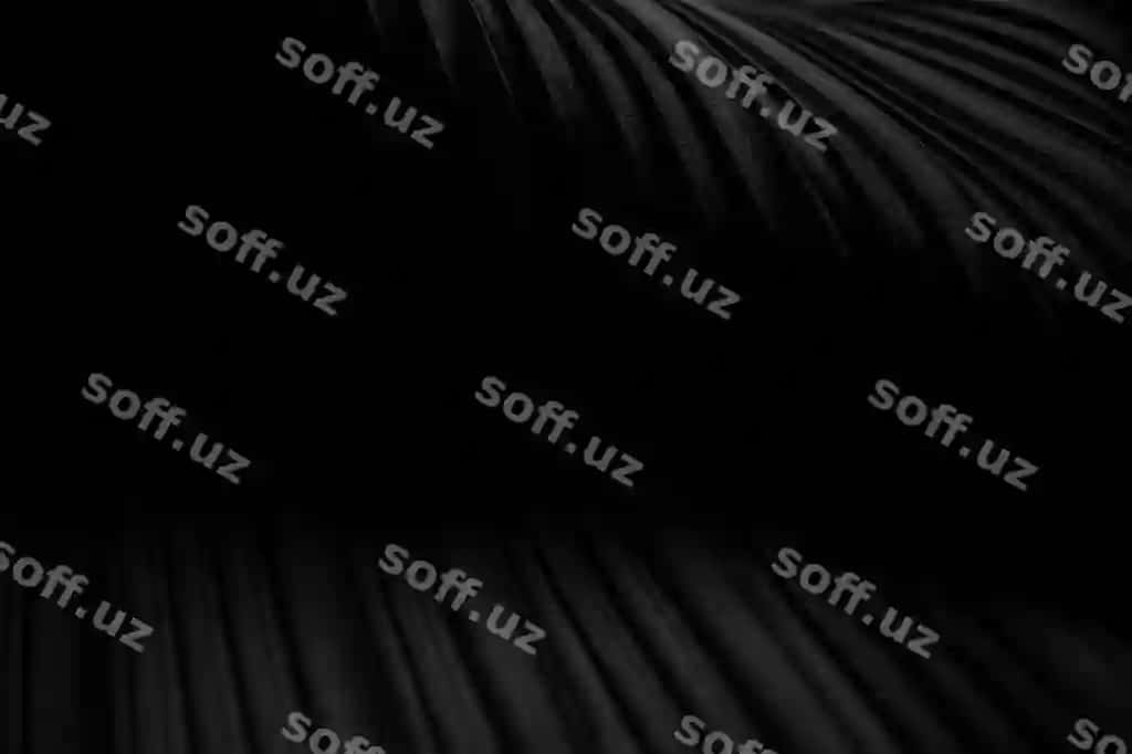Chiroyli qora mato teksturasi qora nuqta orqa foni bilan | Elegant black cloth texture with black spot background