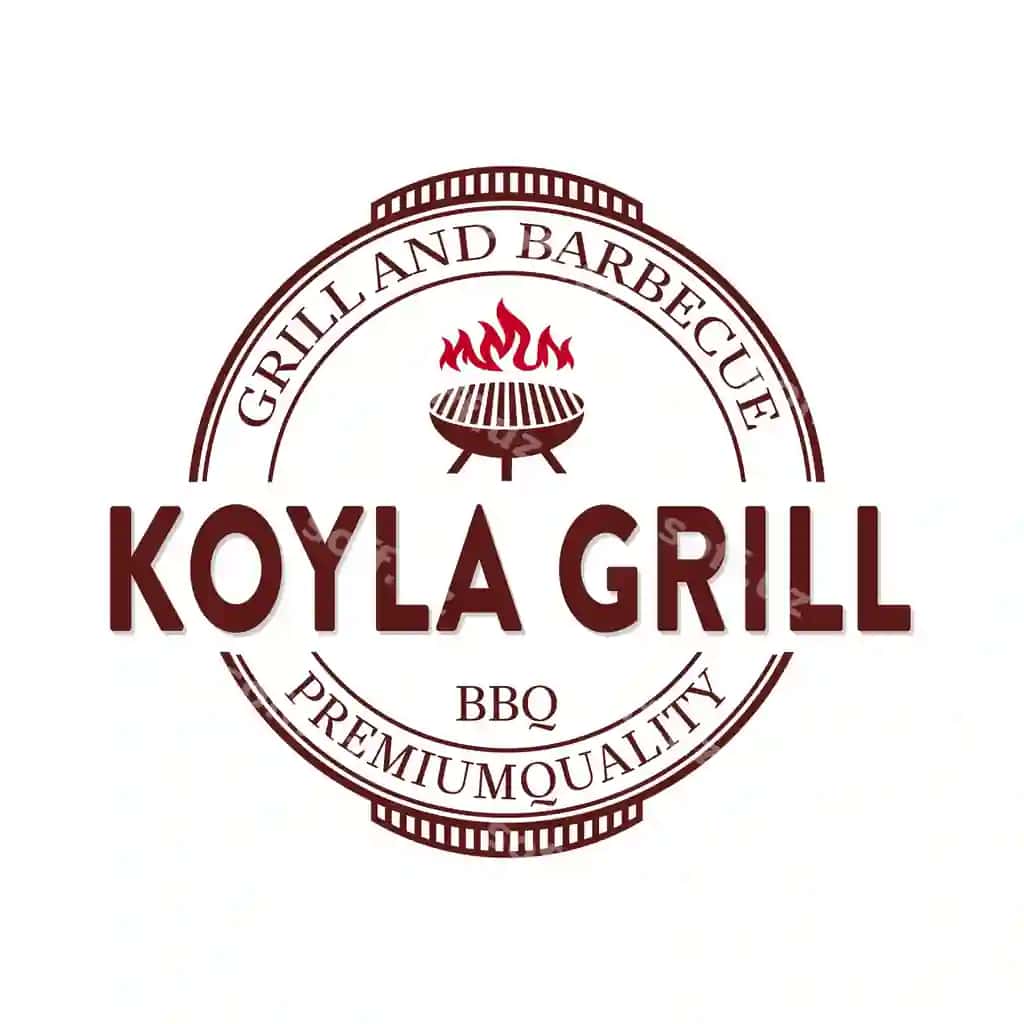 Barbeque restoran logotipi BBQ grill bellik logotip dizayni | Barbeque restaurant logo bbq grill badge logo design