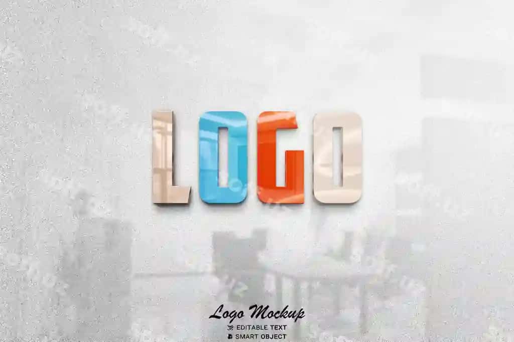 Stilli logo namuna | Stylish logo mockup
