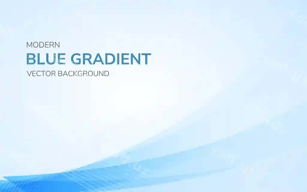 Zamonaviy ko'k gradientli vektorli orqa fon | Modern blue gradient vector background