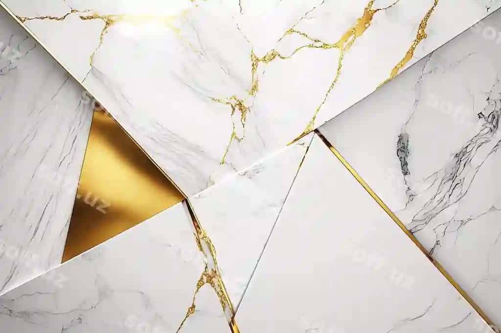 Abstrakt marmur oq altin orqa fonda turmali taklifnoma orqa fon banneri | Abstract marble white gold background wedding invitation card backdrop banner