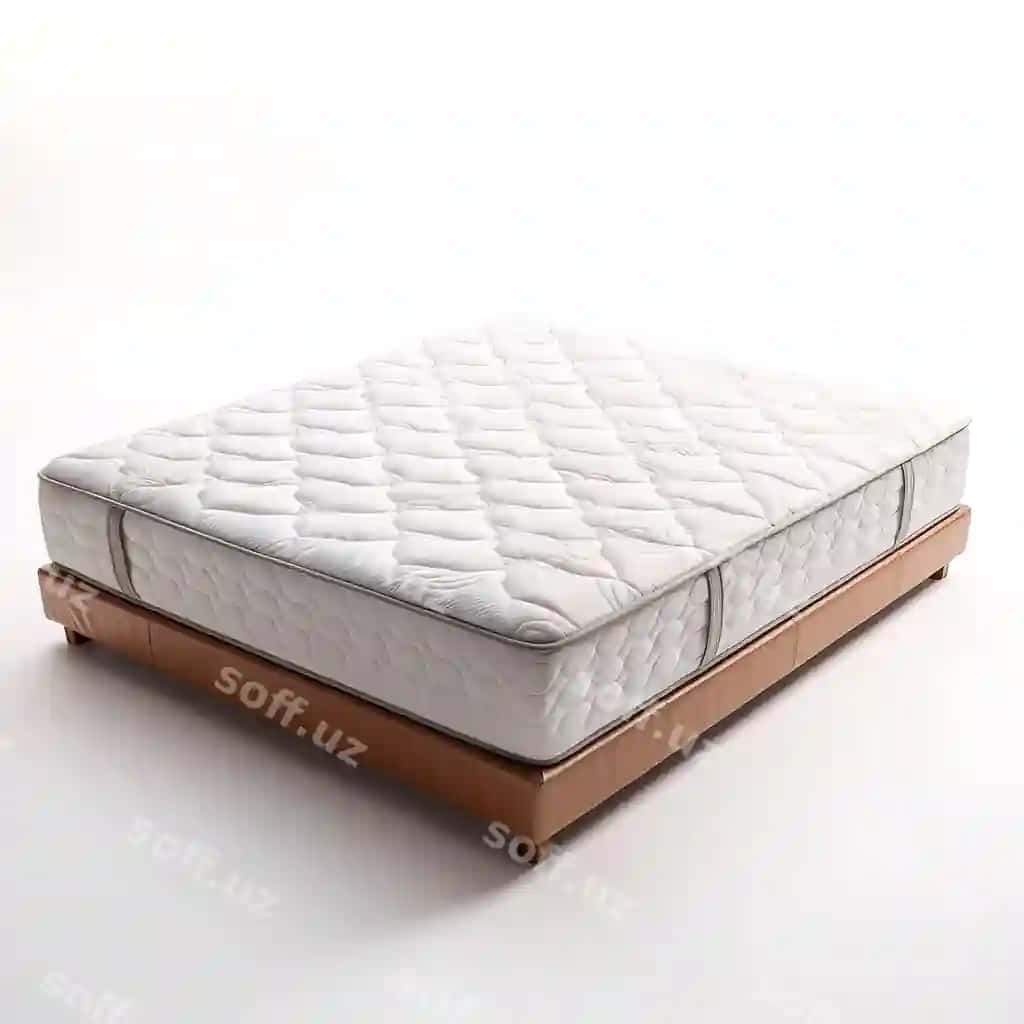 Jigarrang ramkali jigarrang asosli matras | Mattress with brown frame brown base