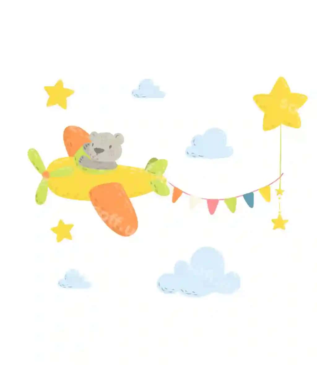 Chiroyli ayiq samolyoti | Cute bear airplane