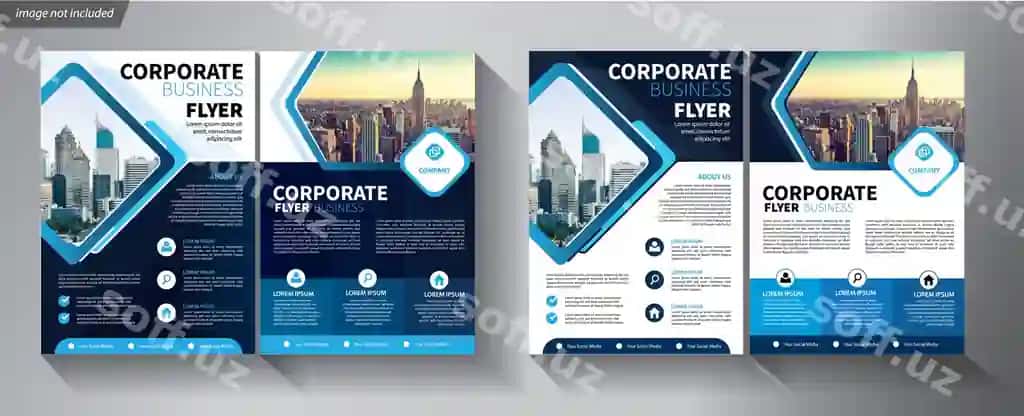 Flyer shablon kompaniyasi | Flyer template company