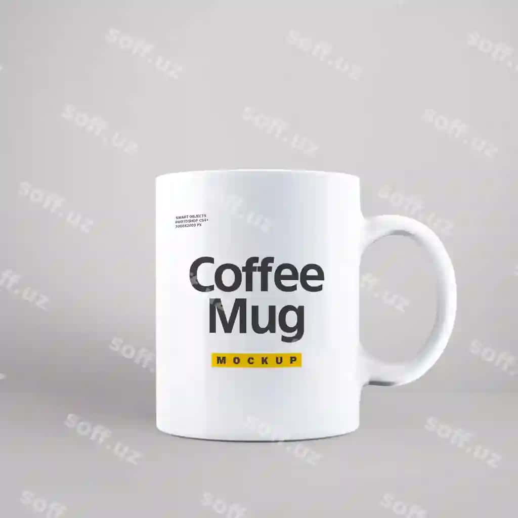 Qahvehayi ko'zgu modeli | Coffee mug mock up