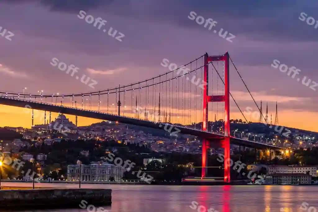 Markaziy Istanbul shahar manzarasi Turkiya chaqqonligi | Downtown istanbul skyline cityscape turkey sunrise