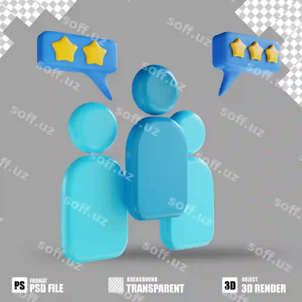 3d illustratsiya fokus guruh chat 2 mos marketing | 3d illustration focus gruop chat 2 suitable marketing