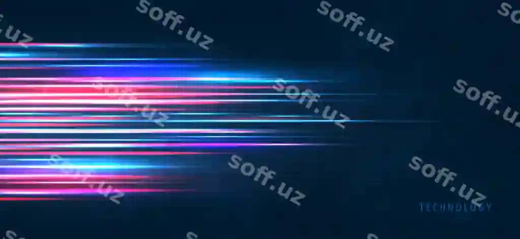 Ko'k yorqinlik chiziqlari plitka optikasi tezlik chiziqlari kelajakchi orqa fonda 5G | Blue light streak fiber optic speed line futuristic background 5g