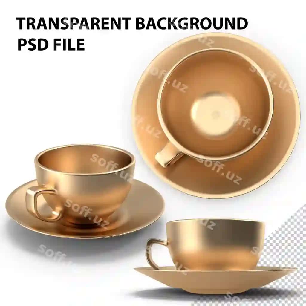 Bronza qahveh cup png | Bronze coffee cup png