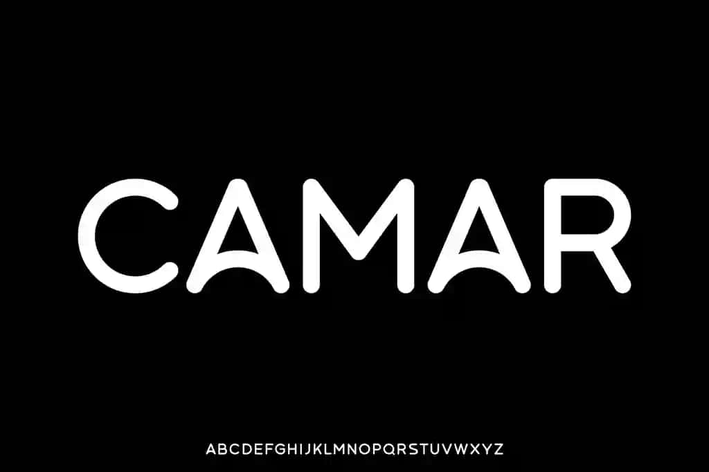 Yaratuvchi yumaloq sans serif displey shrifti vektor dekorativ zamonaviy | Creative rounded sans serif display font vector decorative modern