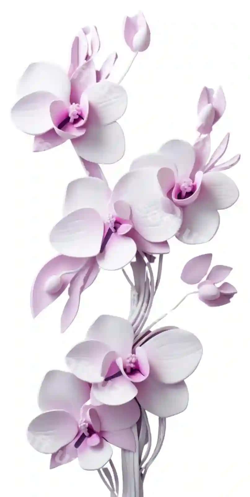 Png orkhidiyasi bas relïef kichik naqsh gül binafşi röʻyxat | Png orchid bas relief small pattern flower purple plant
