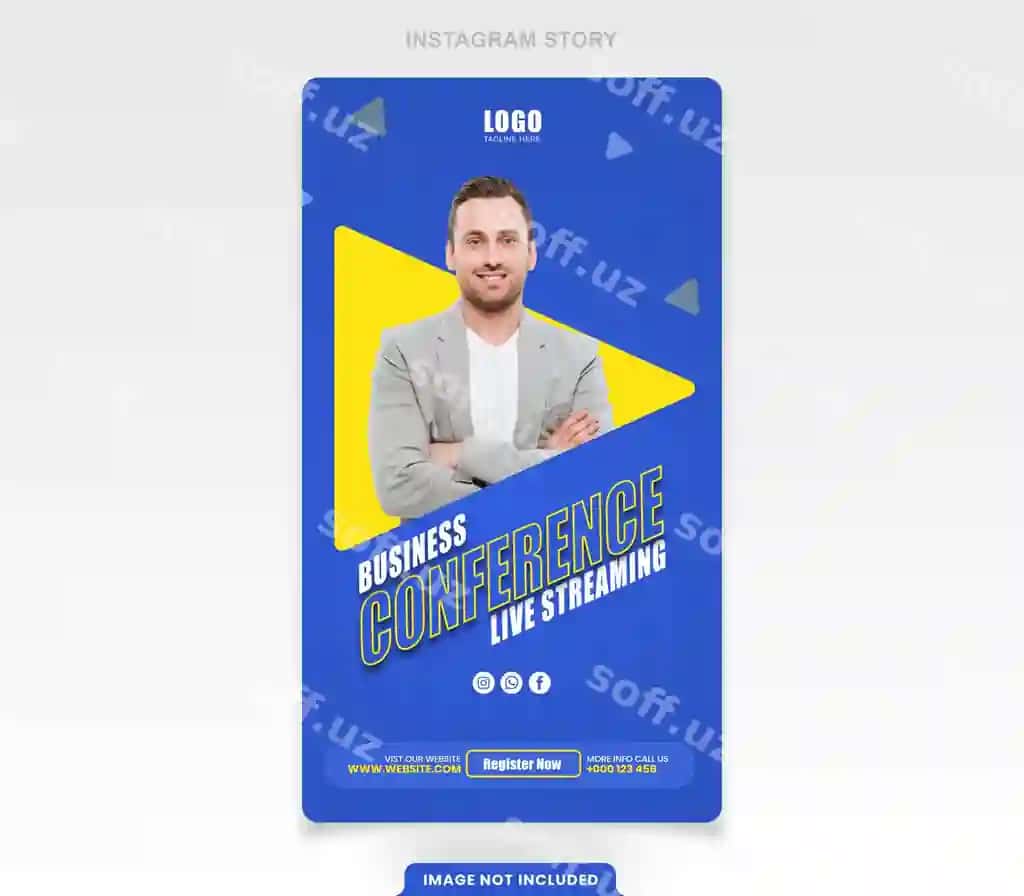 Biznes konferensiyasi Instagram hikoyasi | Business conference instagram story