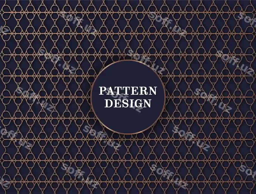 Oddiy shablon fonda tafsilotlari | Simple pattern background template