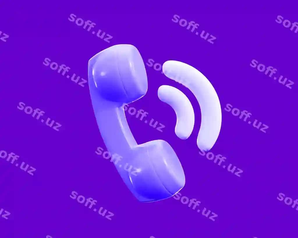 Psd 3d qo'ng'iroq telefon mobil ikonasi | Psd 3d call phone mobile icon