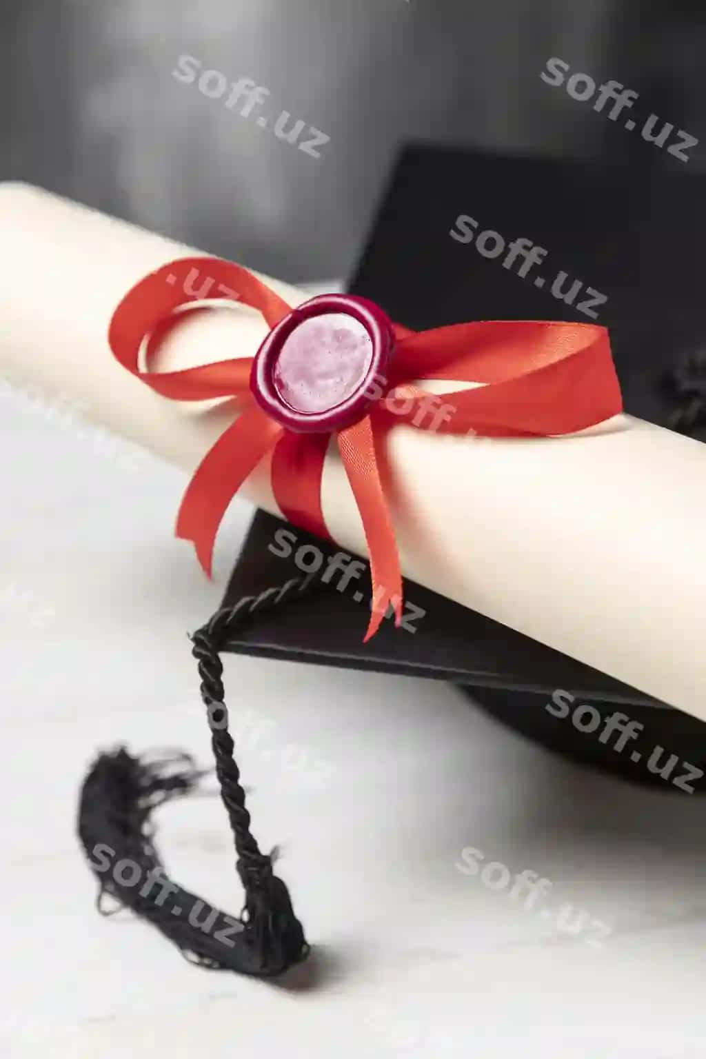 Bitirish diplomasi toga shlyapasi | Gradution diploma toga hat