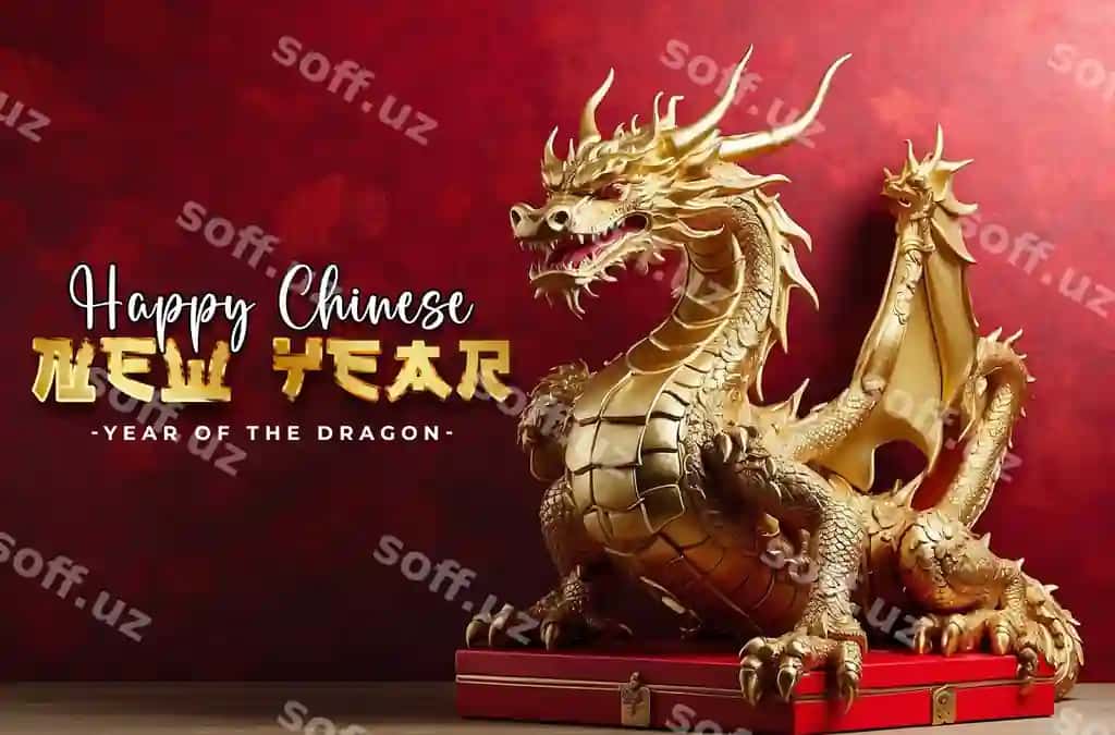 Psd baxtli Xitoy yangi yil banner shablon dizayni | Psd hapyy chinese new year banner template design