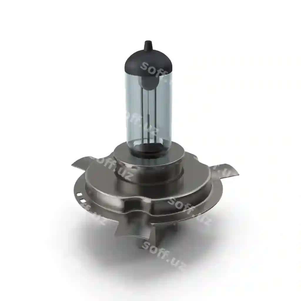 Galogenn bosh lampasi lampochkasi oq fonda ajraltirilgan | Halogen headlamp light bulb isolated white background