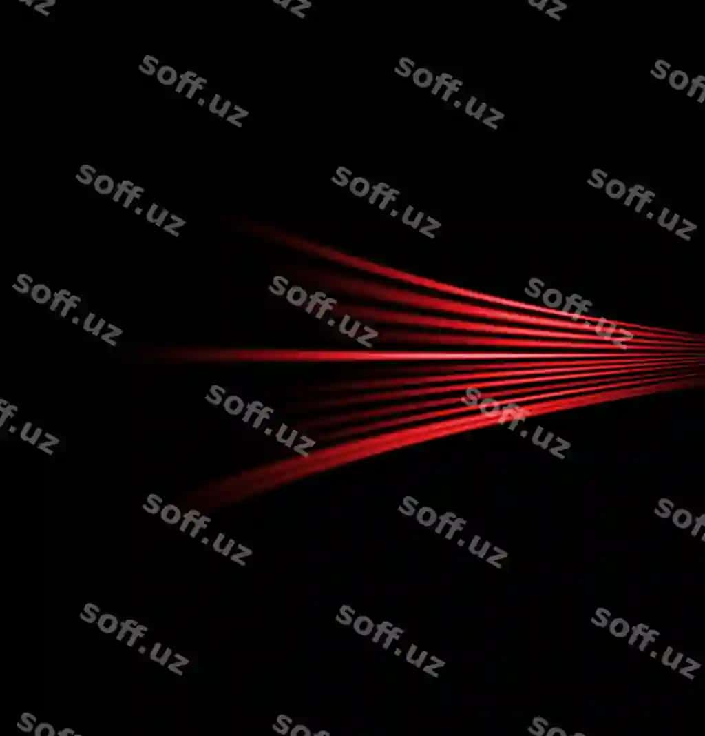 Qizil tezlik chiziqlari anstrakt ajraltirilgan qora fonda | Red speed lines abstract isolated black background
