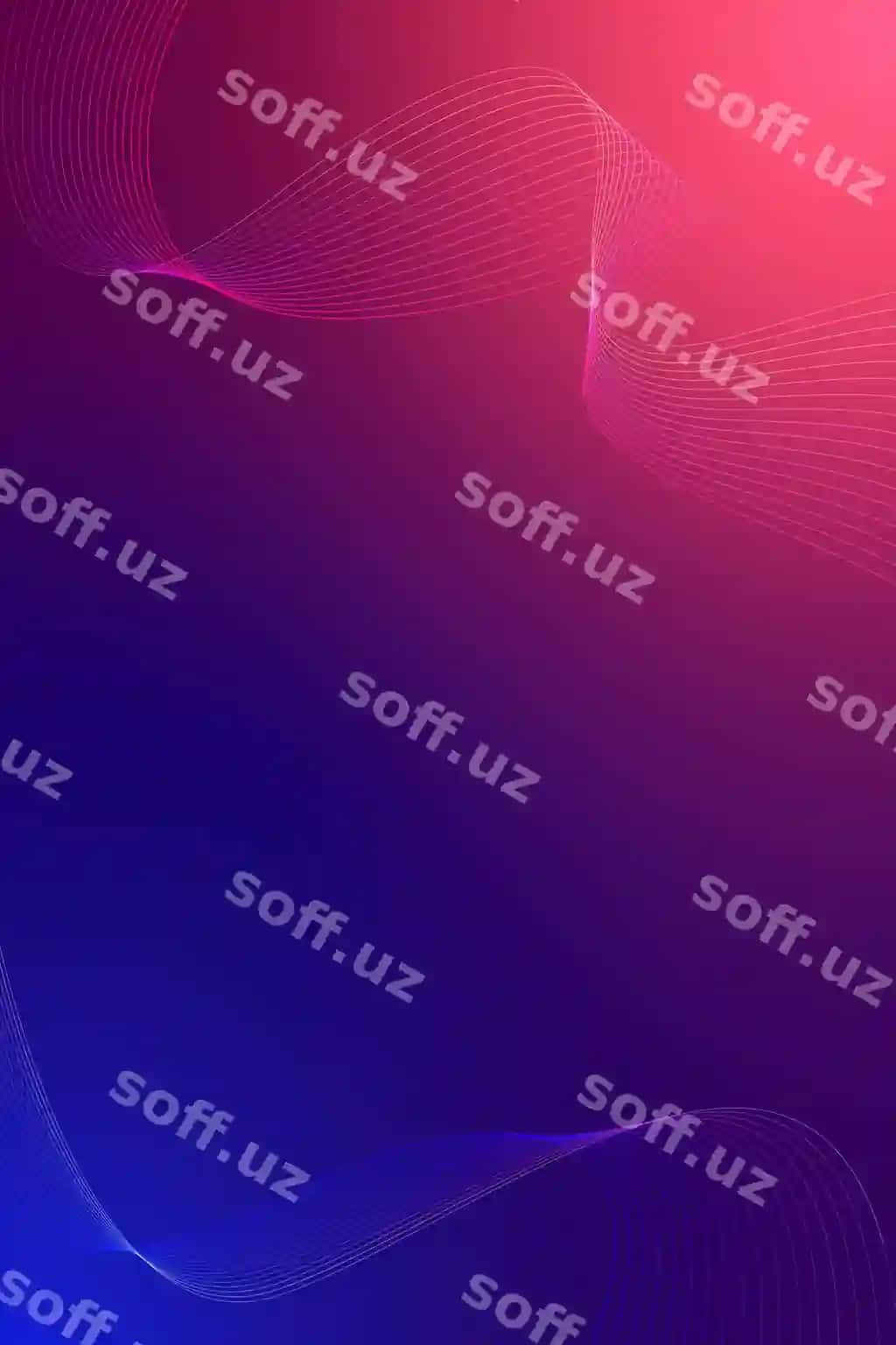 Zamonaviy gradient to'lqin fon gulrang-ko'k anqarli chiziqlar bilan | Modern gradient wave background with pink blue abstract lines