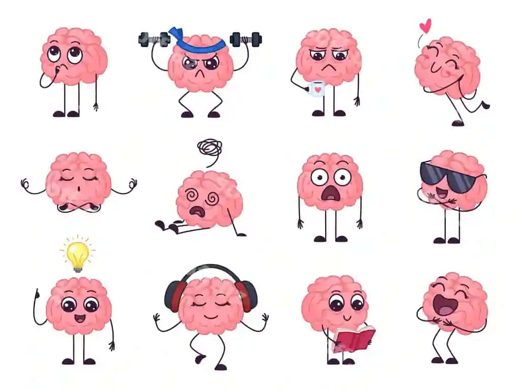Gulchan aqlli bosh diqat markaziy qilish intellektual sog'liq karikatura | Funny clever brain concentration focus intellectual health cartoon